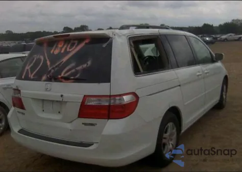 2006 Honda Odyssey (U.s.) Ex from USA, damaged, VIN 5FNRL38766B411611